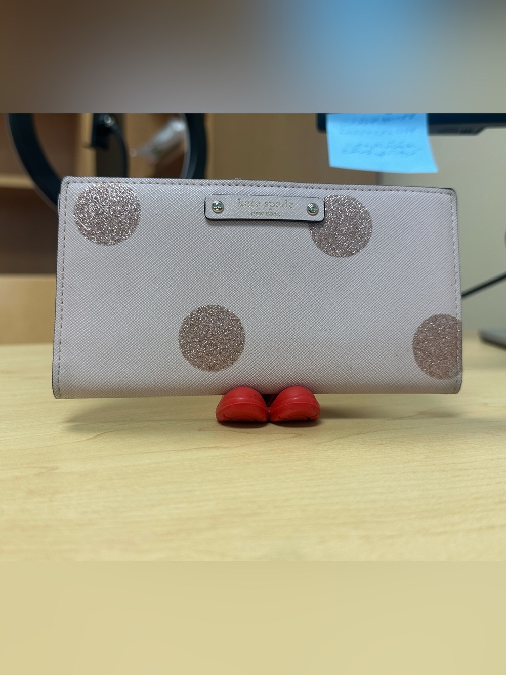 Kate Spade Glitter Polka Dot Wallet 👛